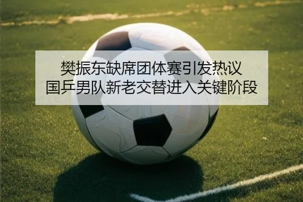 樊振东缺席团体赛引发热议 国乒男队新老交替进入关键阶段
